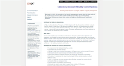 Desktop Screenshot of laqcsystems.com